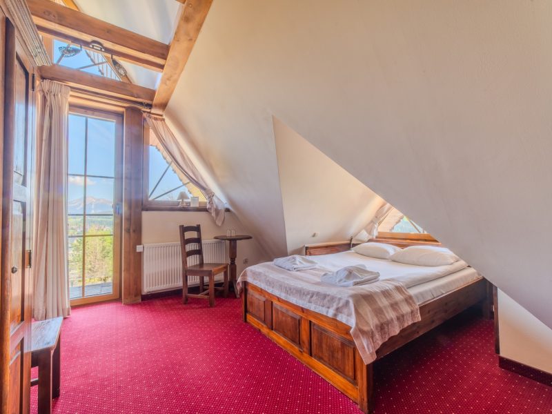 Attic Studio with Mountain View